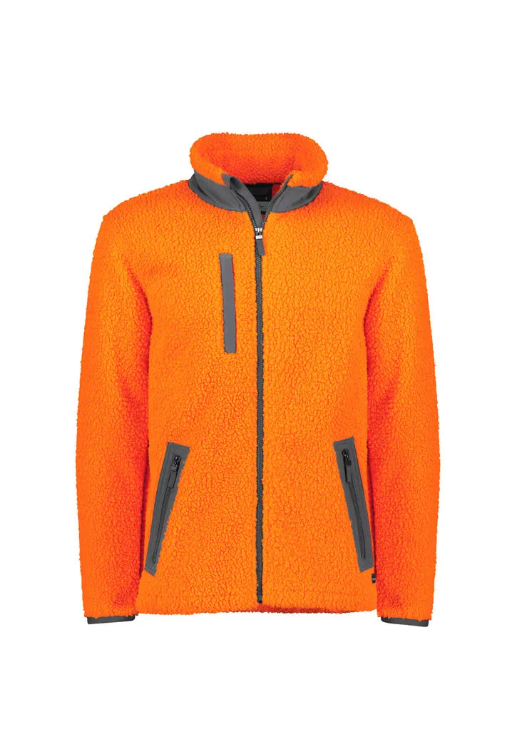 ZT285 Syzmik Unisex Streetworx Full Zip Sherpa Fleece - 530gsm!